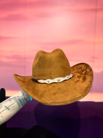 Tobacco Vegan Cowboy Hat