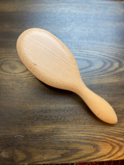AHB Natural Bristle Bamboo Brush