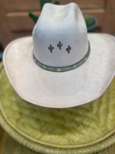 Cactus Trio Ribbon Cowboy Hat