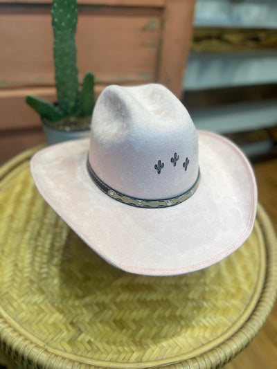 Cactus Trio Ribbon Cowboy Hat