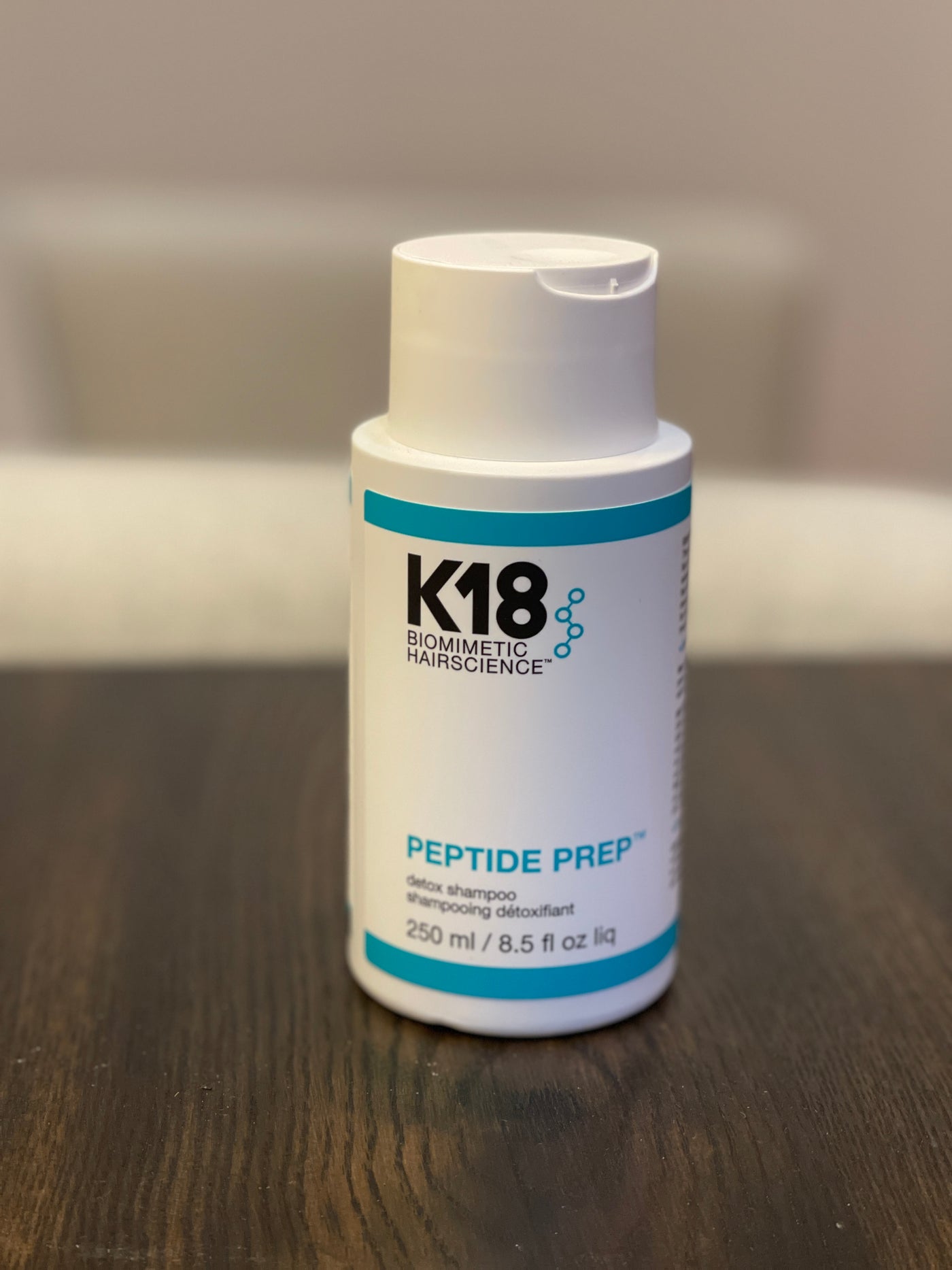 K 18 peptide prep detox shampoo