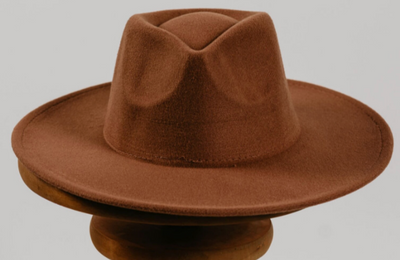 Classic Brown Vegan Hat