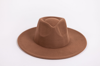 Classic Brown Vegan Hat