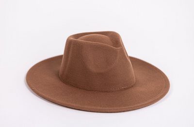 Classic Brown Vegan Hat