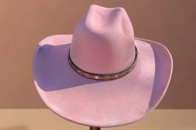 Angie's Signature Vegan Textured Western Cowboy Hat