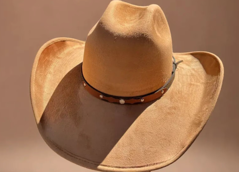 Angie's Signature Vegan Textured Western Cowboy Hat