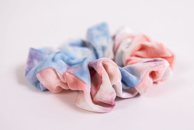 Rainbow Swirl Tie-Dye Large Scrunchie