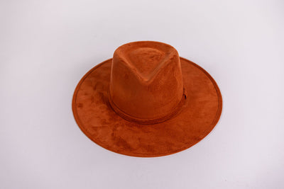 Angie's Signature Collection Vegan Faux Suede Teardrop Hat