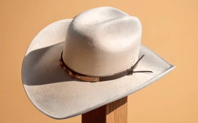 Angie's Signature Vegan Textured Western Cowboy Hat