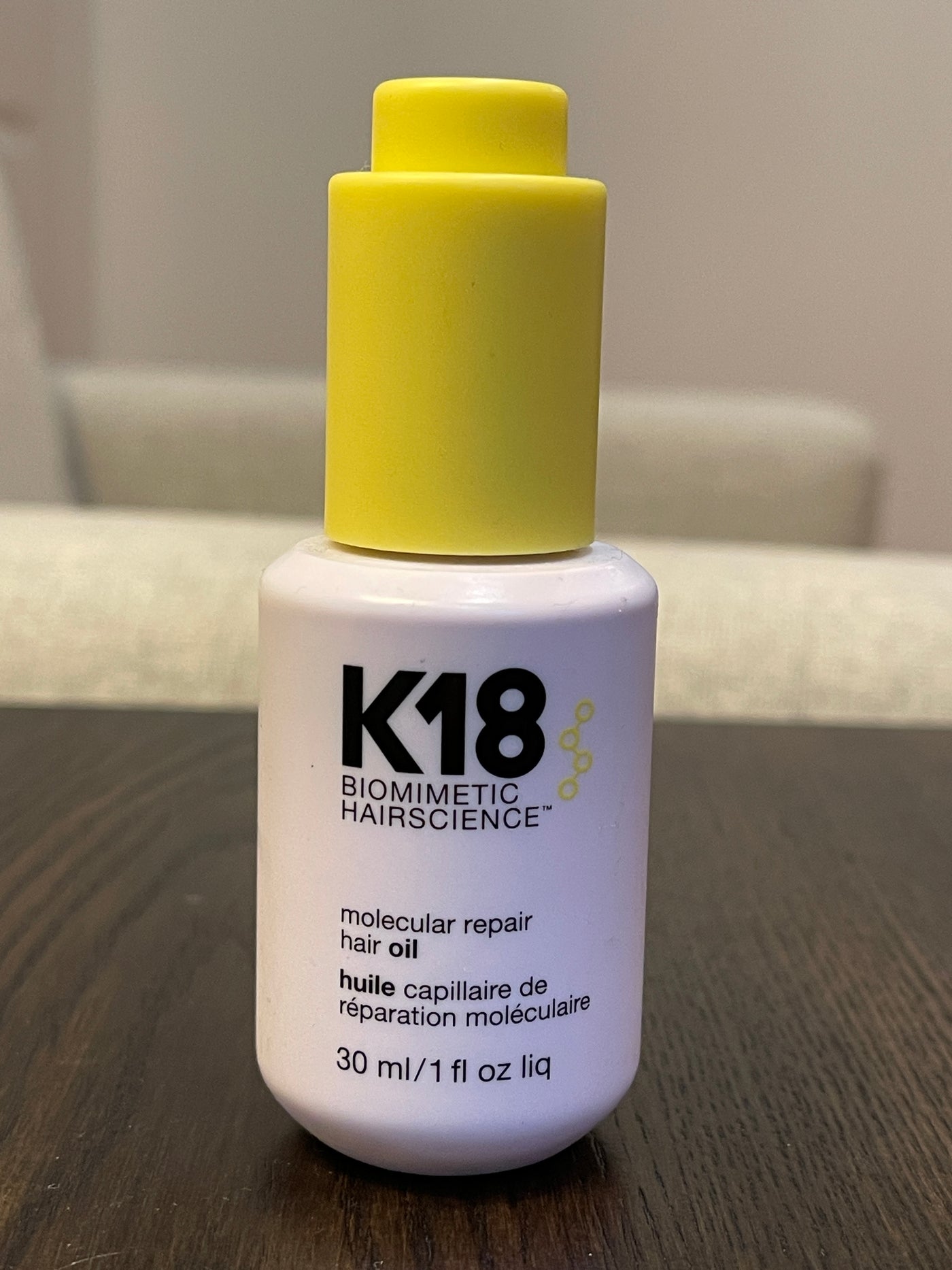 K 18  molecular repair hair oil