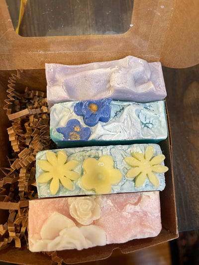 Mary Ann's Organic Soap Floral 4 pack